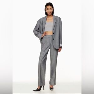 Aritzia Babaton agency pant Softly structured classic-fit high-waisted trousers